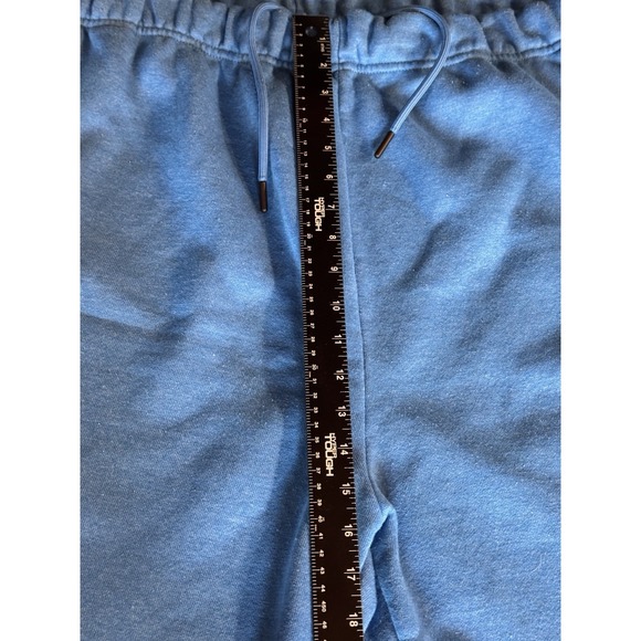 Carhartt Sweat Shorts 4XL Relaxed Fit Blue Logo Patch Cotton Blend Mens - Picture 14 of 14